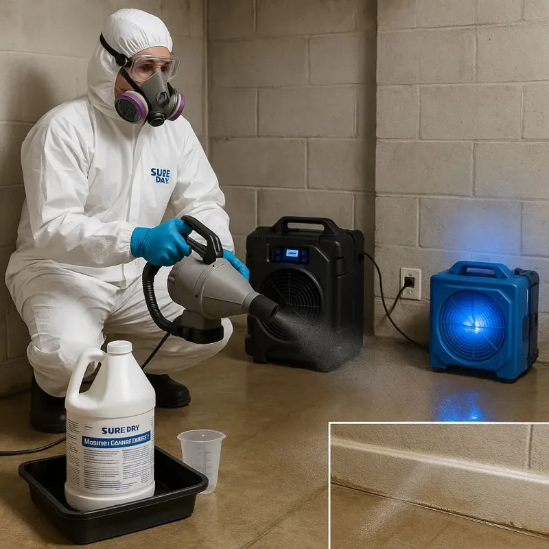 Sanitization and Odor Removal process in Hickory Hills, MS