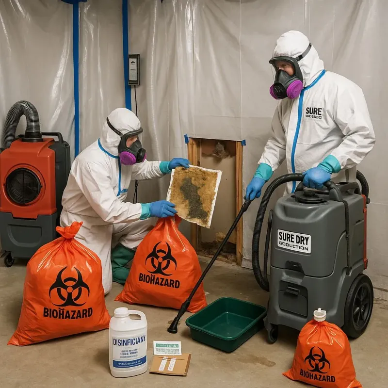 Contaminated Water Handling Protocols process in Hickory Hills, MS